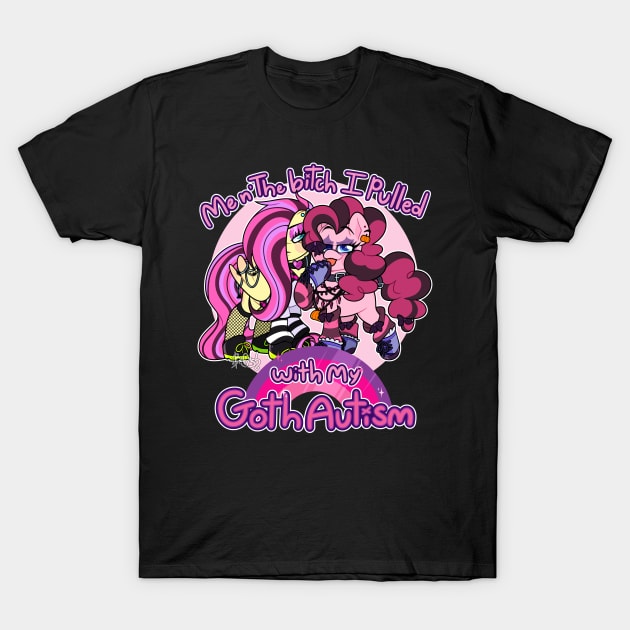 Goth Autism T-Shirt by BefishProductions